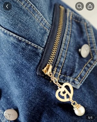 Chaleco Vaquero Mujer 2XL Azul