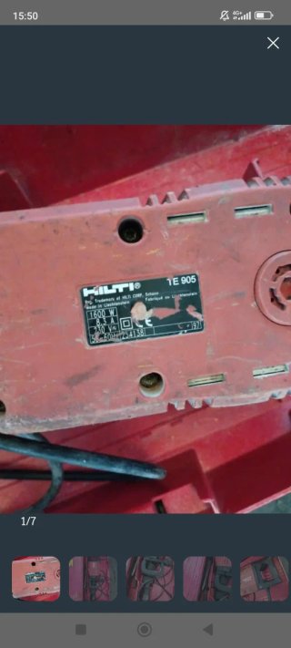Martillo Hilti TE 905 Industrial