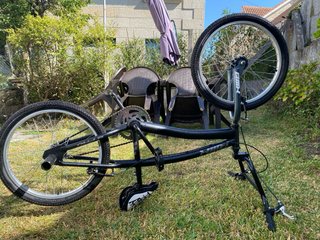 Bicicleta BMX Negra