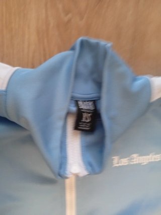 Chaqueta Los Ángeles azul y blanco