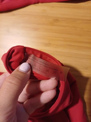 Bañador rojo Shein Talla M