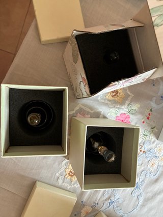 3 Campanelle Hervit Vetro Porcellana