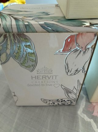 3 Campanelle Hervit Vetro Porcellana