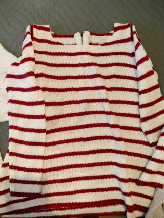 Lote 3 jerseys punto Zara, blanco y sin marca