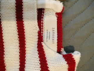 Lote 3 jerseys punto Zara, blanco y sin marca
