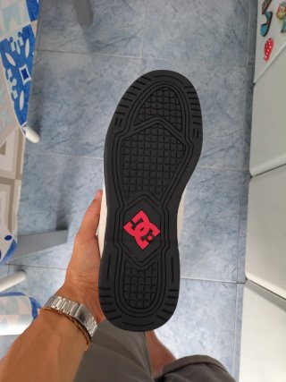 Zapatillas DC Shoes Skate ADYS100822-111 Blancas/R
