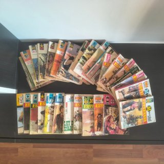 Colección de libros del oeste
