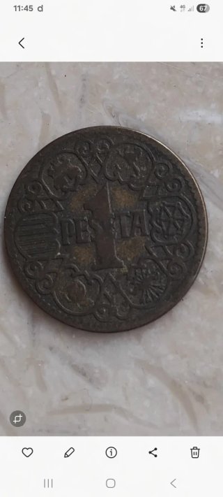 1 Peseta 1944