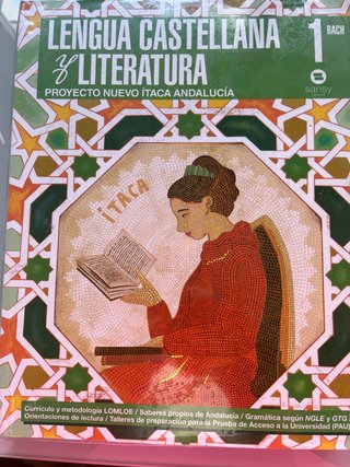 Libro de Lengua Castellana y Literatura 1 bachille