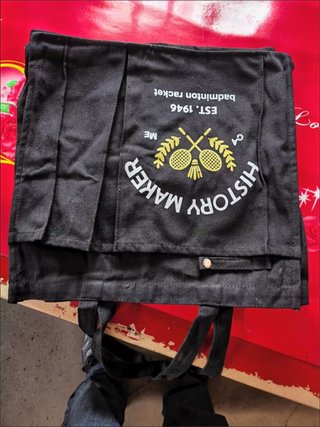 Mochila bandolera para raqueta de bádminton