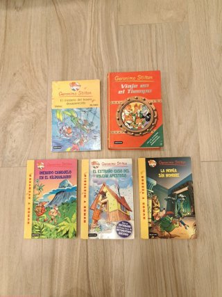 5 libros de Geronimo Stilton