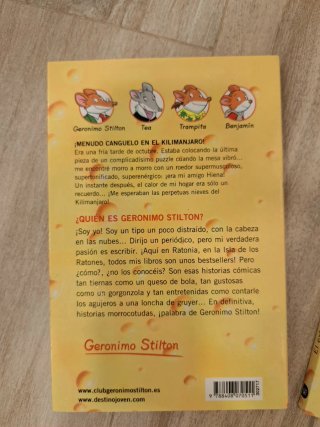 5 libros de Geronimo Stilton
