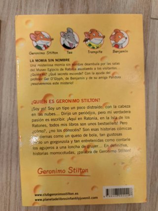 5 libros de Geronimo Stilton