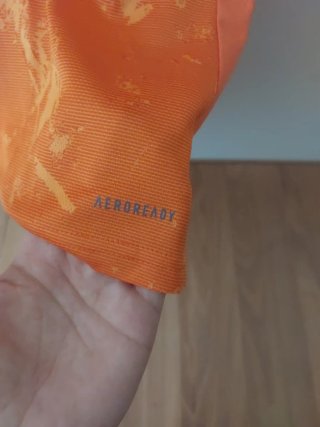 Camiseta Entrenamiento Real Madrid Adidas Naranja