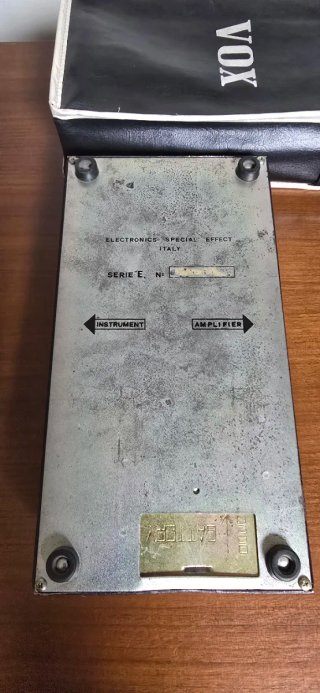 Pedal VOX Wah/Distortion Vintage 70,s