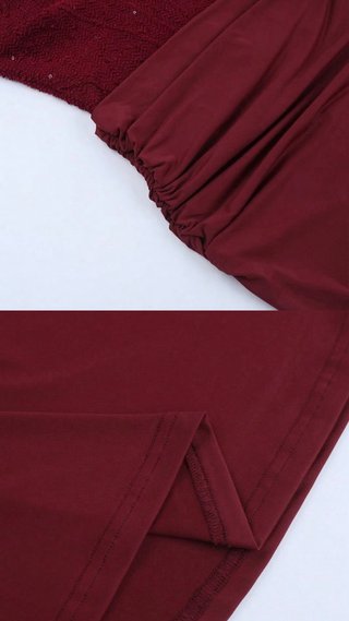 Vestido burdeos nuevo sin estrenar | Talla M / L