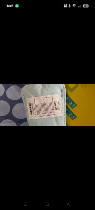 Mochila Porteo Manduca First Ergonómica