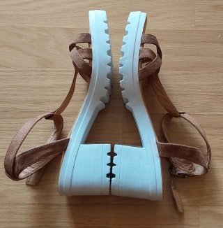 Sandalias Inside Marrones Talla 38