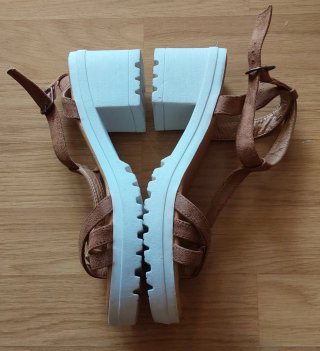 Sandalias Inside Marrones Talla 38