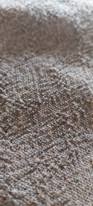 Zara Man Camicia Marrone Texture L