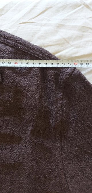 Zara Man Camicia Marrone Texture L