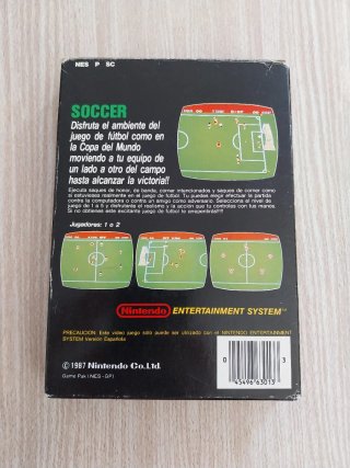 SOCCER PAL ESPAÑA NINTENDO NES