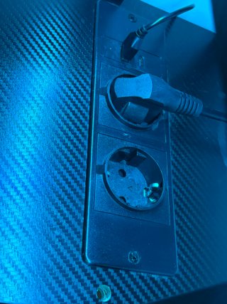 Scrivania da Gaming a forma di L con luci LED