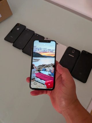 Lote Smartphones: iPhone, Samsung, Huawei