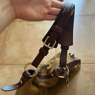 Bolso Hombro Dooney & Bourke Beige/Marrón
