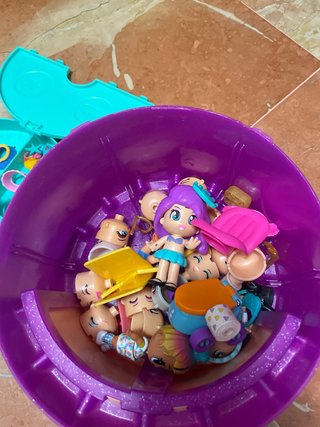 Cabeza Muñeca Pinypon Morada