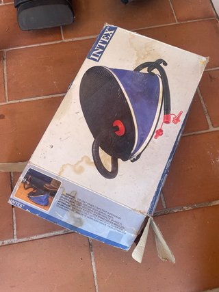 Inflador de pie