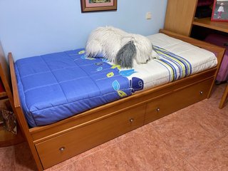 Cama nido con cama supletoria