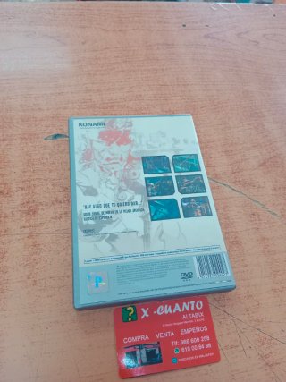 JUEGO PS2 METAL GEAR SOLID 2 SONS OF LIBERTY