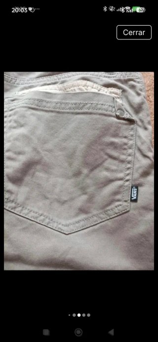 Bermudas Vans gris Talla 40