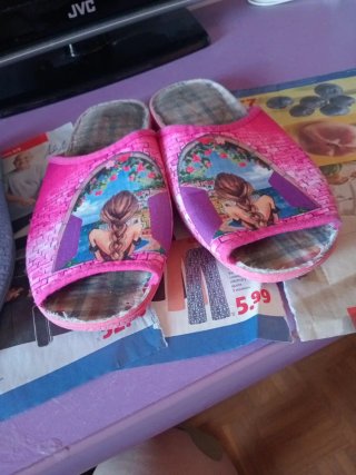 Ciabatte da casa con disegno per bambini
