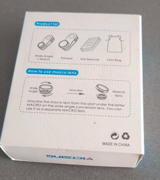 Lentes 3-en-1 para móvil Victsing