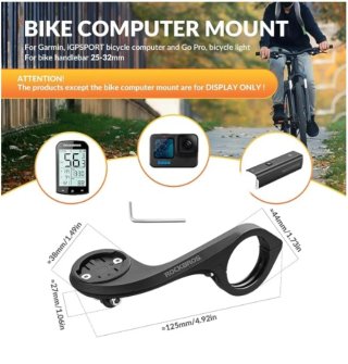 Soporte Garmin Rockbros Manillar Negro