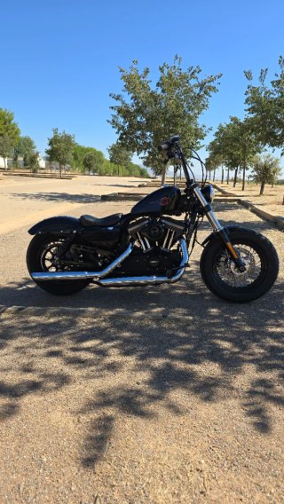 Harley Davidson Forty Eight Negra