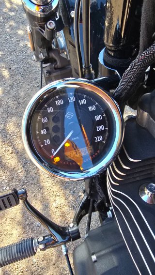 Harley Davidson Forty Eight Negra