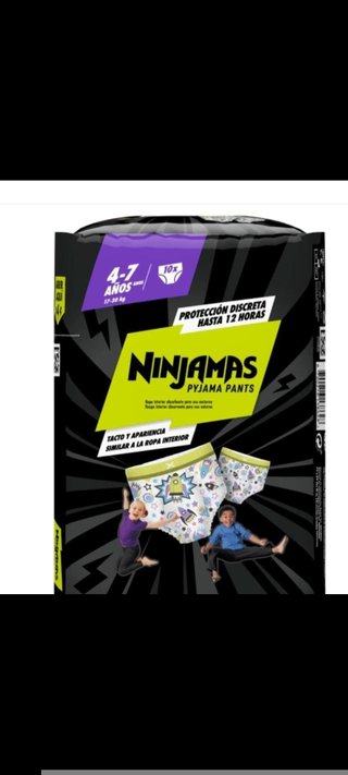 Pañales NINJAMAS Talla 4-7