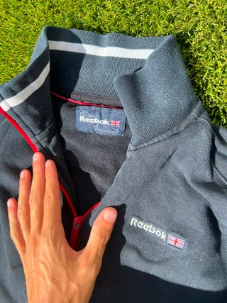 Chaqueta Chándal Reebok Classic Negra Y2K