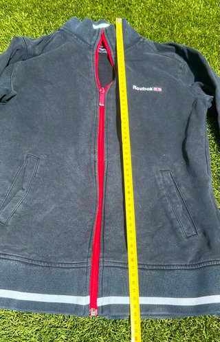 Chaqueta Chándal Reebok Classic Negra Y2K
