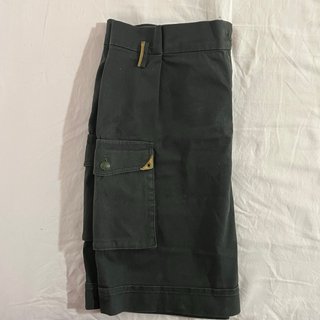 Falda cargo Massimo Dutti negra