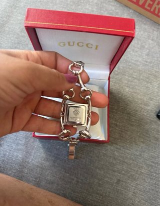Reloj Gucci Mujer Plata y Oro