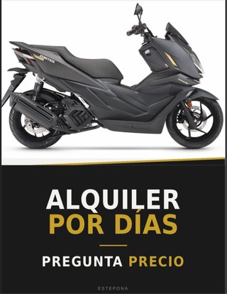 Alquiler moto Zontes 125cc por días