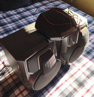 Altavoces Thomson Negros y Grises