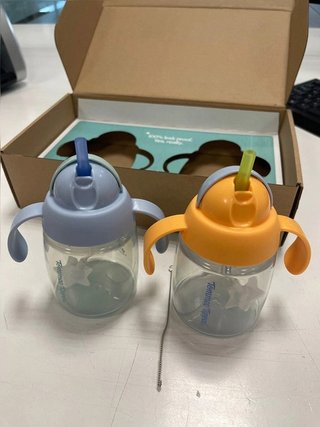 Tommee Tippee vaso de aprendizaje con pajita,...