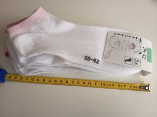 5 paia calzini donna tg 39-42