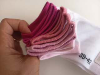 5 paia calzini donna tg 39-42