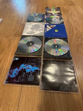 CD: Dire Straits, Guns N' Roses, Nirvana, Beatles